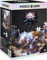 Good Loot Puzzle 1000 Wiedźmin: Geralt & Triss in Battle