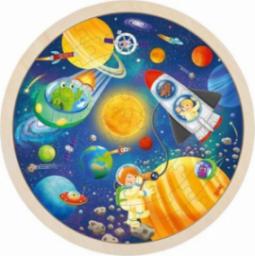  Goki Okrągłe puzzle Kosmos