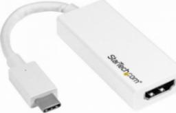 Adapter USB StarTech USB - HDMI Biały  (CDP2HD4K60W)