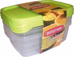 Curver ZESTAW POJEMNIKÓW DO ŻYWNOŚCI (3X1,2L) 176069