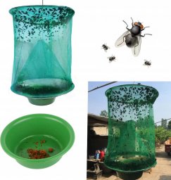  zakupytv.net PUŁAPKA SIATKA NA OWADY wisząca muchy do ogrodu