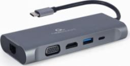 Stacja/replikator Cablexpert USB-C (A-CM-COMBO7-01)