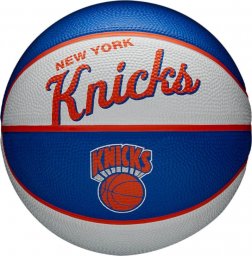  Wilson Wilson Team Retro New York Knicks Mini Ball WTB3200XBNYK Niebieskie 3