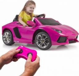 Feber FEBER Lamborghini Aventador Pink samochód elektryczny 6V 3+