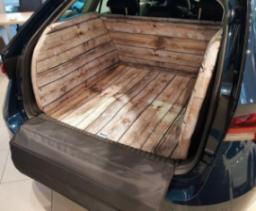 AUUU Zabudowa bagażnika samochodu DECHA JAK SIĘ PATRZY (również w innych wzorach graficznych)