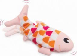  Catit Groovy fish, zabawka, dla kota, różowa, 25 cm, z kocimiętką, ładowana USB