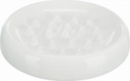  Trixie Slow feed, miska, dla kota, biała, ceramiczna, 0,25l/ 18 cm, zapobiega łaczywemu połykaniu pokarmu
