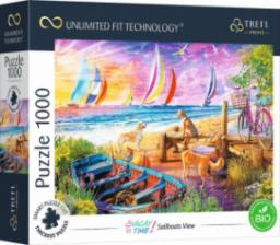  Trefl Puzzle 1000 Widok na żaglówki Unlimited Fit Technology