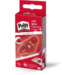 Pritt Adhesive roller permanentny, przezroczysta, Henkel, refil, wymienna kasetka