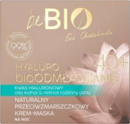  BeBio Ewa Chodakowska Hyaluro bioOdmładzanie 40+ naturalny krem-maska do twarzy na noc 50ml