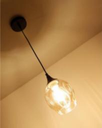 Lampa wisząca Candellux Lampa wisząca szklana czarno/brązowa Aspa 31-00583