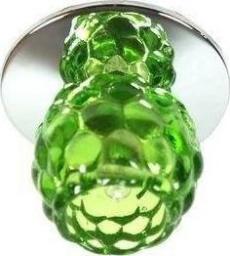 Lampa sufitowa Candellux Oprawa stropowa Candellux zielony kryształ ozdobne G4 2263603