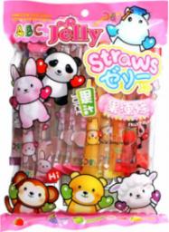  Abc Żelki owocowe Jelly Straws Animal Friends, różne smaki 400g - ABC