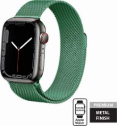  Crong Pasek ze stali nierdzewnej Crong Milano Steel do Apple Watch 42/44/45 mm zielony