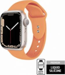  Crong Pasek Crong Liquid Band do Apple Watch 38/40/41 mm pomarańczowy