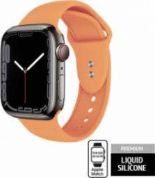  Crong Pasek Crong Liquid Band do Apple Watch 42/44/45 mm pomarańczowy