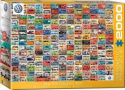 Eurographics PUZZLE 2000 THE VW GROOVY BUS 8220-0783