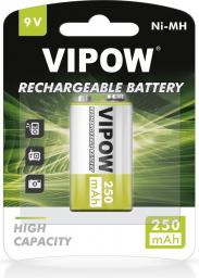  Vipow Akumulator High Capacity 9V Block 250mAh 1 szt.
