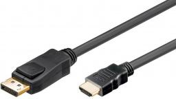 Kabel Goobay DisplayPort - HDMI 2m czarny (51957)
