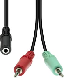 Kabel ProXtend Jack 3.5mm - Jack 3.5mm 40m czarny (JAB-7755865)