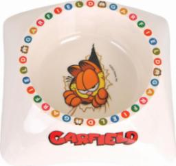  GARFIELD Garfield, miska z melaminy dla kota, biała/szara