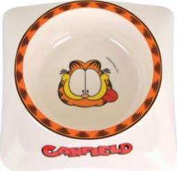  GARFIELD Garfield, miska z melaminy dla kota, biała/szara
