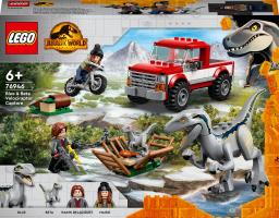  LEGO Jurassic World Schwytanie welociraptorów Blue i Bety (76946)