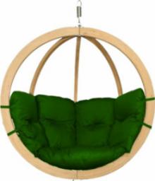  Grillbox Fotel wiszący drewniany ogrodowy - zielony