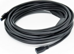 Kabel USB Kramer USB-A - USB-A 10 m Czarny (S55013450)