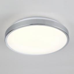 Lampa sufitowa Polux Natynkowa lampa okrągła KERN 314864 plafon LED 15W 4000K chrom