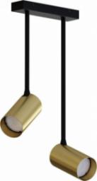 Lampa wisząca Nowodvorski Natynkowa lampa 2-punktowa Mono 7733 do jadalni czarna złota