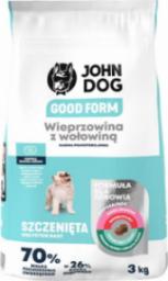 John Dog John Dog GOOD FORM PUPPY Wieprzowina z Wołowiną 3 kg sucha karma dla szczeniąt