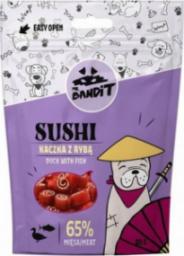  Mr Bandit Mr Bandit Sushi Kaczka z Rybą 80g Naturalny Przysmak Dla Psa