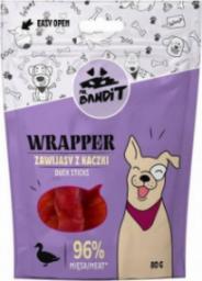  Mr Bandit Mr Bandit WRAPPER Zawijasy z Kaczki 80g Naturalny Przysmak Dla Psa