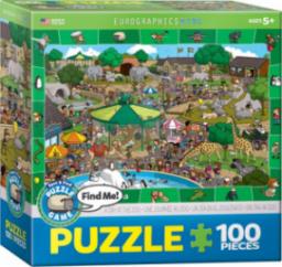  Eurographics PUZZLE 100 SMARTKIDS A DAY IN THE ZOO 6100-0542
