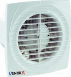 Ventika Wentylator Ścienny Biały Fi 100Mm Z Wyłącznikiem Sznurkowym Krótki Kołnierz Simple D100Dws Vents.d100Dws