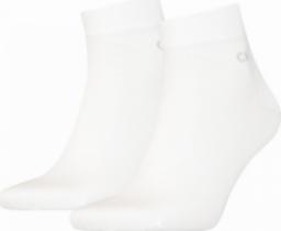  Calvin Klein Calvin Klein Quarter 2PPK Socks 701218706-002 białe 43-46
