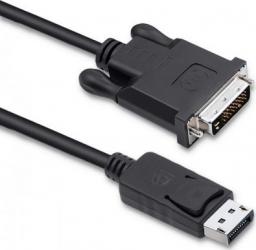 Kabel Qoltec DisplayPort - DVI-D 1.8m czarny (50364)