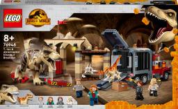  LEGO Jurassic World Ucieczka tyranozaura i atrociraptora (76948)