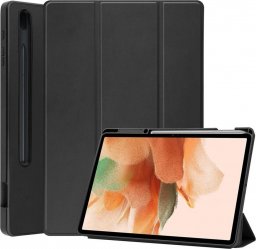 Etui na tablet Strado Etui Smart Pencil case do Samsung Galaxy Tab S7 FE T736/ Plus T970 (Czarne) uniwersalny