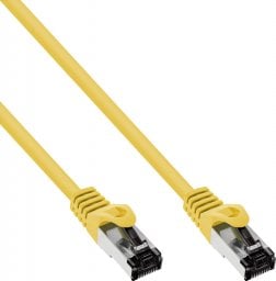  InLine InLine® Patch Cable S/FTP PiMF Cat.8.1 halogen free 2000MHz yellow 1m