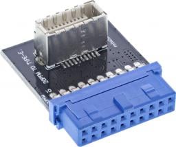  InLine Adapter wewnętrzy USB 3.0 - USB 3.1 Key B (33446C)