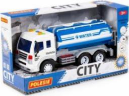  Polesie Polesie 89755 "City" samochód-beczkowóz intercyjny, niebieski, światło, dźwięk w pudełku