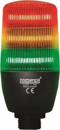 Emas Wielofunkcyjna kolumna sygnalizacyjna LED trójkolorowa z buzzerem, 55mm, PLC, 24V AC/DC T0-IF5T024ZM05