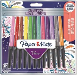  Paper Mate PAPER MATE Faserschreiber Flair 12er METALLIC M 0.7 mm Blister