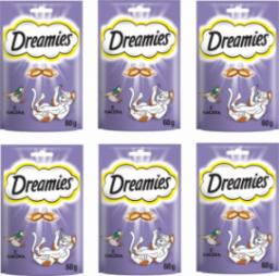Dreamies DREAMIES 6x60g - przysmak dla kota z wyśmienitą kaczką