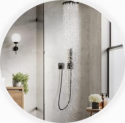 Lustro BD art Lustro łazienkowe Luna II okrągłe z oświetleniem LED fi 60 cm