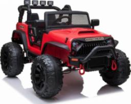 LeanToys Auto na akumulator Jeep JC666 Czerwony