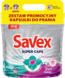  Savex SAVEX Kapsulki do prania 2w1 COLOR 25 szt. + FRESH 14 szt. GRATIS