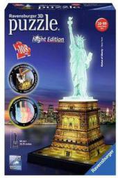 3D Statua Wolności noc - 125968